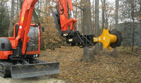 mini excavator with saw|turbo saw for mini excavators.